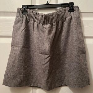 J.Crew gray mini skirt